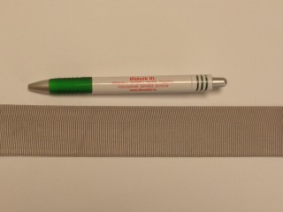 Ripsz szalag, 4 cm széles, drapp (8300)